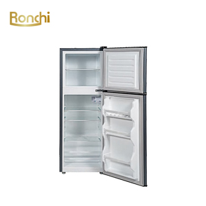 Mini réfrigérateur-congélateur électrique à double porte 90L, vente d'usine, portable, R600a, électroménager écoénergétique pour la maison et l'hôtel - Product Image 2