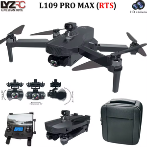 Dron <span class=keywords><strong>L109</strong></span> <span class=keywords><strong>PRO</strong></span> MAX 5G con <span class=keywords><strong>GPS</strong></span>, Cámara Dual 4K WIFI FPV HD, Evitación de Obstáculos con Láser, Motor sin Escobillas, Mini Quadcopter RC de Juguete - Product Image 2