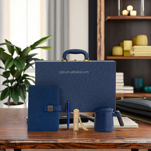 Set di Quaderni A5 in Pelle PU di Lusso con Ricamo, Regalo Aziendale Promozionale per Uomini e Donne - Product Image 5