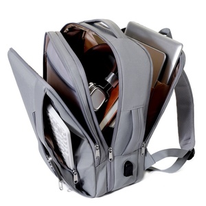 Sac à dos de voyage tendance en tissu Oxford avec fermeture éclair <span class=keywords><strong>SBS</strong></span>, grande capacité, localisateur anti-perte, doublure en polyester, bandoulière incurvée - Product Image 3