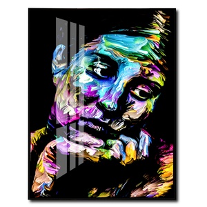 Pintura de Resina de Arte Pop de <span class=keywords><strong>Alec</strong></span> Monopoly sobre Acrílico, Arte de Graffiti, Decoración de Pared, Pintura de Porcelana de Cristal, Decoración del Hogar, Pinturas Artísticas - Product Image 1
