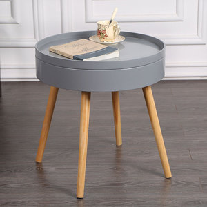 <span class=keywords><strong>Table</strong></span> <span class=keywords><strong>de</strong></span> <span class=keywords><strong>Chevet</strong></span> Nordique Simple Tendance avec Rangement, Petite <span class=keywords><strong>Table</strong></span> d'Appoint/Café – Offre Spéciale - Product Image 6