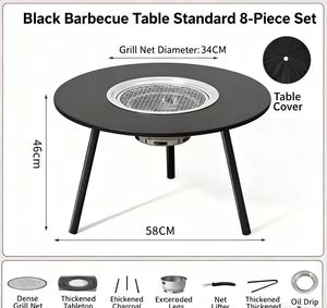 <b>Portable</b> Aluminum Folding Camping <b>Table</b> Outdoor Furniture Easy-Carrying Lightweight Design - Product Image 5