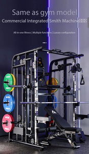 Equipo de entrenamiento de fuerza para gimnasios: Máquina Smith, Power Cage, Cable Crossover, Lat Pulldown - Product Image 4