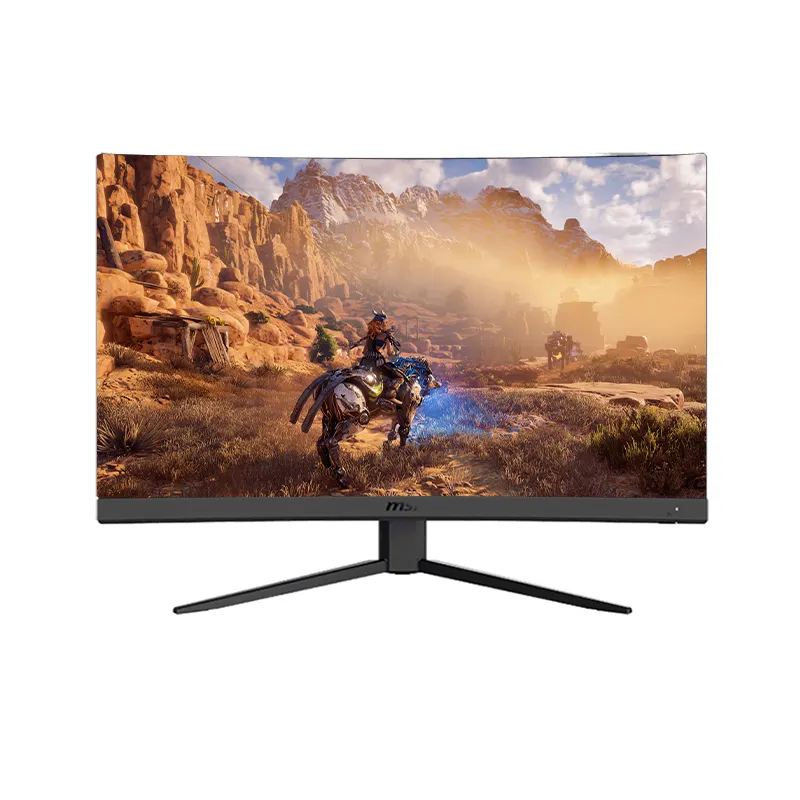 Voor Msi 27 Inch G27c4x Fhd Gebogen Gaming Monitor 250Hz 1Ms Met Displayport Audio Ondersteuning Freesync Premium