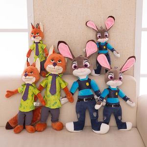 Peluche de Conejo Loco, Muñeco de Judy del Zoológico, Muñeco de Nick, Regalo para Niños, Venta al por Mayor - Product Image 2