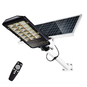 Luminária led para áreas externas, para jardim, solar, iluminação de rua, 50w, 100w, 200w, 300w e 400w, à prova d' água, bateria corporal