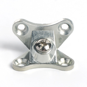 Çinko alaşım gardırop Zamac köşebent bağlayıcı mobilya ahşap köşe dirsek kabine kelebek bağlantı braketi - Product Image 1