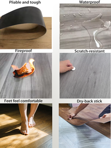 Revêtement <span class=keywords><strong>de</strong></span> <span class=keywords><strong>sol</strong></span> LVT à dos sec <span class=keywords><strong>de</strong></span> 1,5 à 3 mm, respectueux <span class=keywords><strong>de</strong></span> l'environnement, vinyle auto-adhésif, sans formaldéhyde, 20 ans d'expérience, vente directe d'usine - Product Image 4