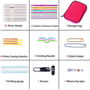 Wholesale <strong>Sewing</strong> <strong>Kit</strong> Crochet Hook Set Knitting Needles for <strong>Kids</strong> - Product Image 4