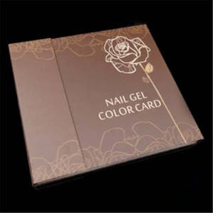 120 couleurs haute qualité Nail Art couleur carte livre incrusté Direct-plug conseil couleur carte Gel vernis affichage <span class=keywords><strong>ongles</strong></span> <span class=keywords><strong>nuancier</strong></span> - Product Image 3