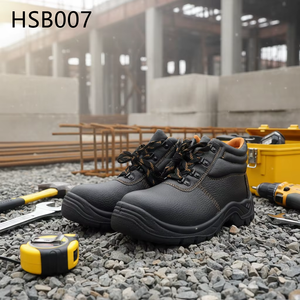 Bottes de sécurité d'extérieur en cuir imprimé brun-rouge LXG, Iron Foundry <span class=keywords><strong>Barton</strong></span>, réduisant les accidents de chute, chaussures de randonnée avec embout en acier HSS006 - Product Image 5