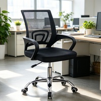 Chaise de bureau moderne réglable en hauteur, confortable, avec coussin en latex, pivotante, pour la maison et le bureau