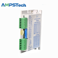 AMPSTech DS535 High-microstep Menggunakan Tegangan 20-50VDC dan Arus yang Dapat Disesuaikan 0.3-3.5A untuk Operasi Motor NEMA17 Tanpa Getaran