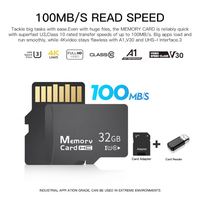Meilleure vente 100% Mini carte SD de pleine capacité réelle 2 Go 4 Go 8 Go 16 Go 32 Go 64 Go 128 Go 256 Go 512 Go 1 To Options de carte mémoire disponibles