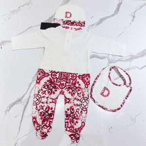 Conjunto de cinco piezas de pelele de voile unisex para bebé recién nacido con botones a presión para invierno, con calidad garantizada - Product Image 4