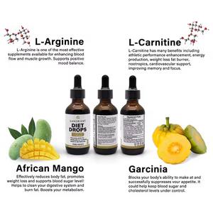 Private Label vegetariano naturale biologico brucia grassi Fiber alimentari integratore sano perdita di peso dieta gocce - Product Image 5