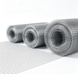 Hot Dipped Galvanized Welded <b>Wire</b> <b>Mesh</b> Roll 1x2m 2x10m <b>Wire</b> 2mm 3mm Square Hole for Construction Reinforcement - Product Image 1