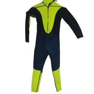 Combinaisons de plongée en néoprène pour hommes, Top transpondeur, fermeture éclair sur le devant, manches longues, 4/3mm, Super chaud - Product Image 5