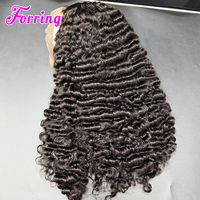Wig Rambut Keriting Burma 100% Asli Vietnam, Wig Rambut Manusia Virgin Vietnam Mentah dengan HD Lace Front untuk Wanita, Wig Rambut Keriting Burma Vietnam Mentah