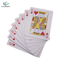 Jeu de cartes à jouer personnalisées en papier, impression sur mesure, vente en gros, directement de l'usine