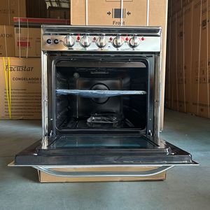 Fornello a 4 fornelli elettrici con forno a comando indipendente con forno integrato in acciaio inossidabile a quattro elettrici - Product Image 3