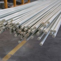 Tige solide en fibre de verre GFRP haute résistance pour renforcement, tige/bande en FRP/résine époxy/polyester, tige renforcée en fibre de verre, découpe