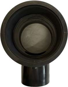 אביזרי אלקטרופיוז'ן שחורים PN16 PE100/80 	 מחבר צינור מפחית DN160*110 160 מ\\\"מ-100 מ\\\"מ 	 אביזרי צנרת HDPE מפלסטיק למערכת אינסטלציה - Product Image 3