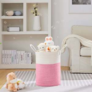 Söğüt hasır evcil ev büyük sepet meyve hediye için sığ geniş sepetleri gri ekmek kovaları Rattan 1Kg koyu beyaz renk çamaşır - Product Image 5