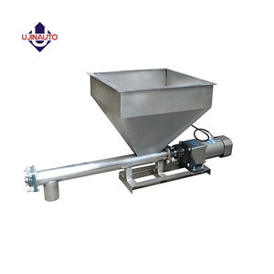 Transportador de tornillo de acero inoxidable flexible moldeado a medida UJINAUTO, gran capacidad, velocidad ajustable, duradero, resistente al calor, restaurante - Product Image 1