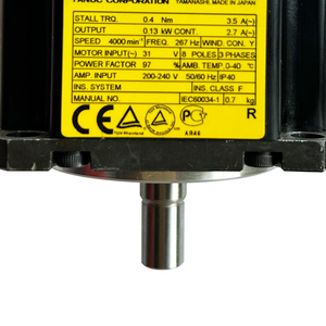 A06B-0114-B205 # 0048 เซอร์โวมอเตอร์ AC FANUC - Product Image 3