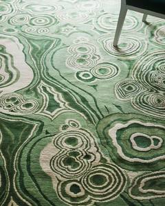 Tapis de luxe en laine de Nouvelle-Zélande tufté à la main, tapis moderne fait main pour salon, chambre, hall d'hôtel et villa - Product Image 2