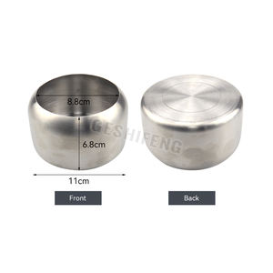 Vasos de comedero de acero inoxidable para pájaros al por mayor para aviario diseño higiénico duradero resistente a la oxidación - Product Image 2