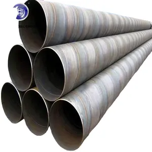 Olio naturale di gas pipeline API5L a spirale saldato tubi in acciaio/SSAW gasdotto