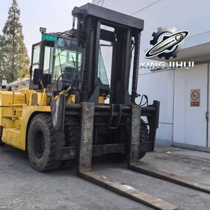 Chariot élévateur TCM FD250-3 25 tonnes d'occasion, chariot élévateur japonais 25 tonnes, moteur Isuzu 6BG1, machine d'occasion, chariot élévateur à essence, 3000 mm, 25000 kg - Product Image 4