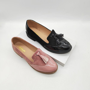 Scarpe <span class=keywords><strong>Oxford</strong></span> da Donna in Camoscio Stile Casual da Ufficio Mocassini Eleganti per Signore - Product Image 3