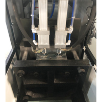 Máquina Sopladora de Botellas PET Semiautomática de 2 Cavidades, Económica, con PLC y Motor de Alta Presión