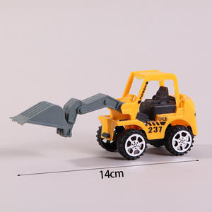 6 ensembles de jouets de tracteurs pour garçons, fournitures de décoration de gâteaux, voitures, ornements de poupées, <span class=keywords><strong>Oh</strong></span> bébé, joyeux anniversaire, excavateurs, décoration de gâteau - Product Image 5