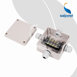 Saipwell DS-AG-1010-s 100x100x70 ABS IP66 20A 220V 8 cách 1in/1 ra ngoài trời nhựa không thấm nước hộp nối điện - Product Image 2