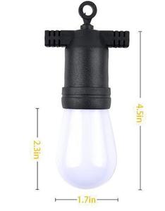 45mm 3D ws2811 RGB/TM1814-RGBW địa chỉ Pixel Bóng Milky Globe DC12V/24V 30 pixels/chuỗi IP68 RGB RGBW thông minh bóng đèn chuỗi - Product Image 5