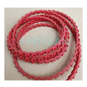 China Supplier Vibration Free Adjustable Length PU Twist Link V Belt