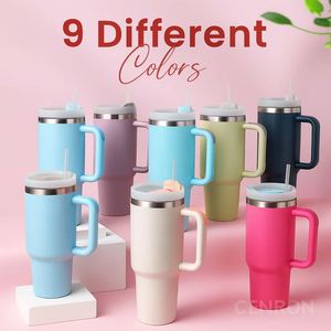 Stainless Steel Vacuum Tumbler 1200ml With Handle Travel <b>Mug</b> Double Wall Insulated Minimalist Design - Product Image 6