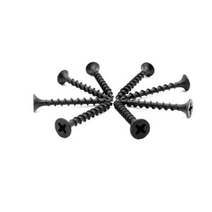 Vis à gypse noire 1022, 1 pouce, filetage fin, pour l'installation de cloisons sèches en gypse, vis à gypse pour perceuse, provenant d'une usine chinoise - Product Image 6
