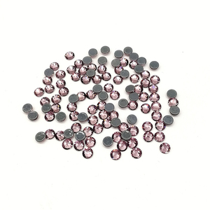 Vente en gros 20 couleurs Hotfix Rhinestone Stone 1440pcs Verre Cristal AB Hot Fix Strass Flatback Vêtement - Product Image 4