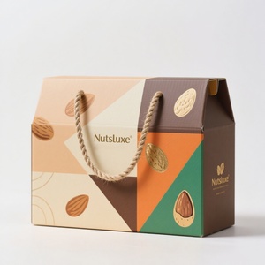 Tùy Chỉnh Màu Sắc In Các Tông Hộp Carton Bao Bì Với Xử Lý Cửa Sổ Cho Các Loại Hạt Trái Cây Sấy Khô Ngày Hộp Quà Tặng Vận Chuyển Bán Buôn - Product Image 6