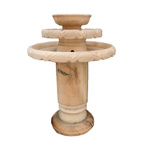 Hand-made JN- WF-2 for garden and outdoor decoration carving variety stone water fountain