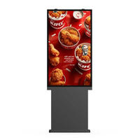 Affichage numérique extérieur autonome pour système de commande à emporter, écran LCD étanche 4K, kiosque totem, affichage numérique