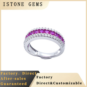 Bague en rubis de laboratoire haut de gamme de niche - Product Image 6