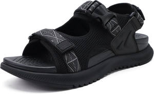 Sandales de randonnée soutien de la voûte plantaire homme sandales de marche maille respirante plage récupération <span class=keywords><strong>orthopédique</strong></span> diapositives de sport sangle réglable - Product Image 6