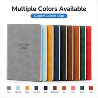 Libreta de Planificación Promocional con Cubierta de Cuero PU Suave, Personalizable con Logotipo OEM, Papel de Escritura Suave de 80 g/m², Tamaños A5, A6, B5, para Pedidos al por Mayor, Regalo Corporativo